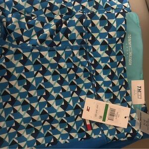 Tommy Hilfiger Blue Geometric Athletic Skort